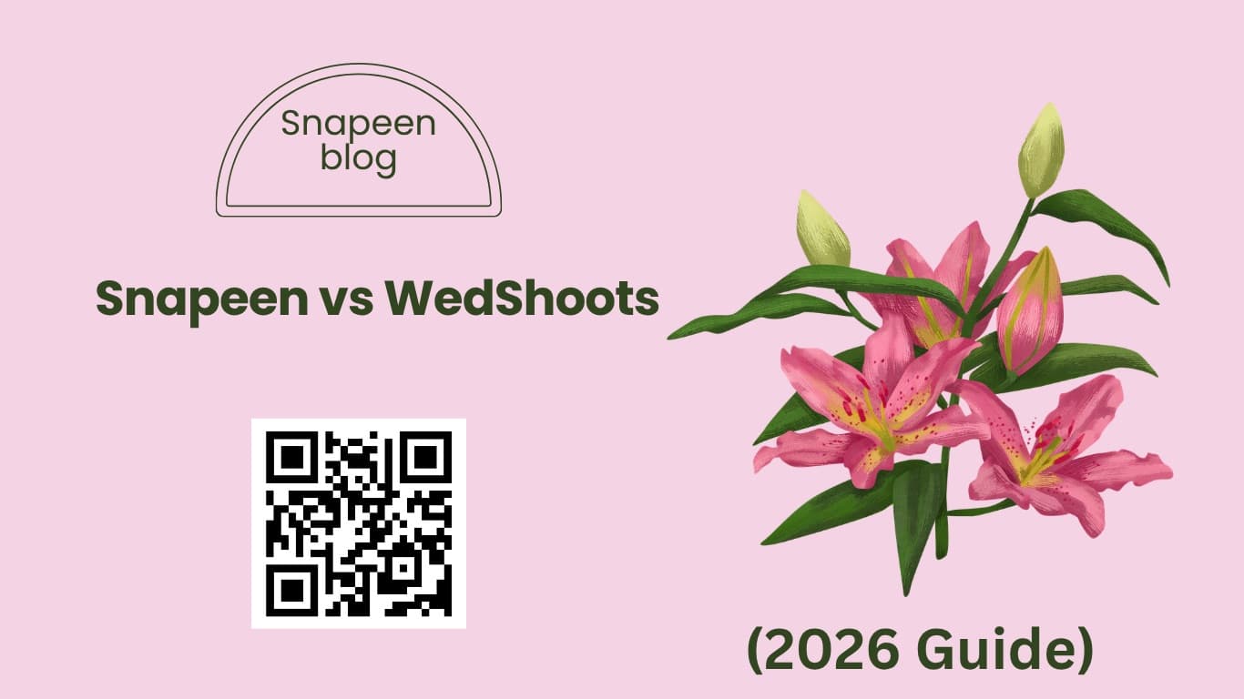 Wedding guests using their phones to scan a QR code and upload photos